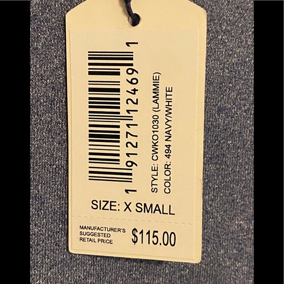 NWT johnnie-O Men's Lammie 1/4 Zip Prep-Formance Pullover SZ XS - Picture 3 of 6